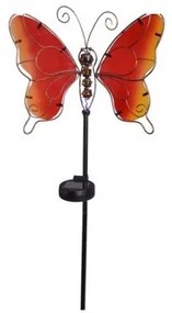 LED zápich Motýľ – ohnivý 106 cm