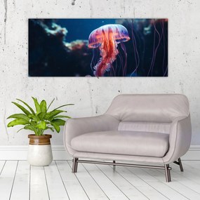 Obraz - Medúzka (120x50 cm)
