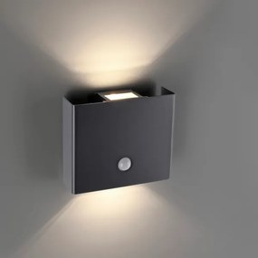 JUST LIGHT. 19471-18 - LED Vonk. svietidlo so senz. 2xLED/1,25W/3,7V 4400mAh IP44