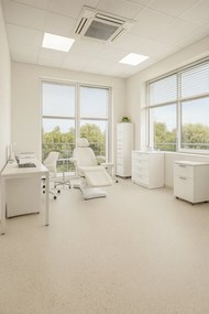 Gerflor, PVC podlaha - lino Flexar Nerok 2175 Pixel Clear, na mieru, šíře 2m,4m, béžová, bez podkladu, chodba / predsieň