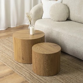 PROXIMA.store - Moderná zostava stolíkov LEILA FARBA: biela