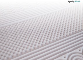 Penový matrac DELUXE 120 x 200 cm Ochrana matraca: VRÁTANE chrániče matraca