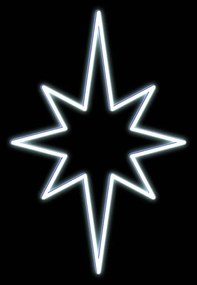 LED světelná sada na vánoční stromy vysoké 12-14 m, ledová bílá s Flash, dekory DZX0EFD08