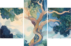Obraz – Vesmírny strom (90x60 cm)