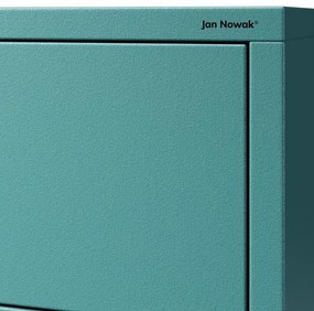 Komoda CARLA, 800 x 1015 x 400 mm, Modern: morská farba