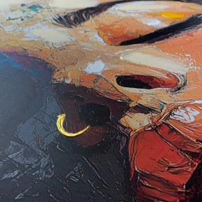 Obraz s ručne maľovanými prvkami 70x100 cm Vivian – Styler