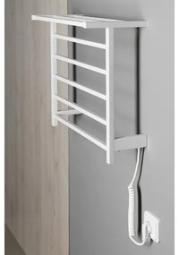Sapho - Elektrický sušiak na uteráky ELZOR 60W/230V 47x50 cm matná biela