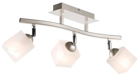 Bodové svietidlo KLARA 3xE14/40W/230V chróm