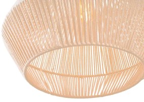 MAXLIGHT P0584 - Luster na lanku PRASLIN 1xE27/15W/230V pr. 44 cm béžová