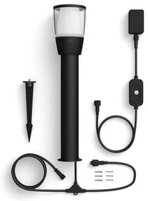 WiZ - LED RGBW Stmievateľná vonkajšia lampa ELPAS LED/4,8W/12/230V IP65 Wi-Fi