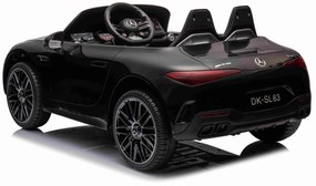 Elektrické autíčko Mercedes Benz AMG SL63 - čierne