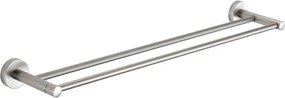 Mexen Remo, 2-ramenný vešiak na uteráky, brúsená oceľ, 7050725-97
