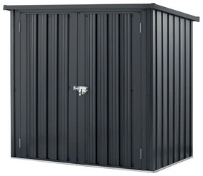 Záhradný domček BestBerg ZS1-1A / 1,3 m² / 147 x 86 x 134 cm / sivá
