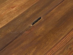 furniture-nabytek.cz - Masívny konferenčný stolík Merlin II z palisandra, lakovaný, hnedý – 110×60×45 cm