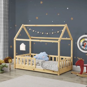 InternetovaZahrada Detská posteľ Marli 80 x 160 cm - prírodná