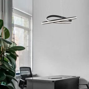 LED luster Aries 59 čierne