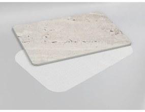 Svetlohnedá kúpeľňová predložka z kremeliny 39x60 cm Puna – Wenko