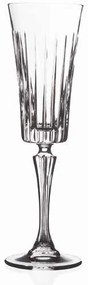 RCR TIMELESS POHÁR NA ŠAMPANSKÉ 210ML SADA 6KS