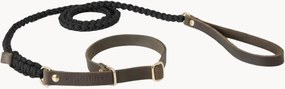 Kožená nastaviteľná vôdzka pre retrievera Touch of Leather, rôzne veľkosti