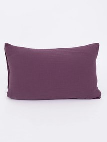 Mušelínová obliečka na vankúš 50 × 70 cm – Alexia ametystová