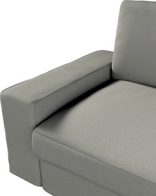 Poťah na sedačku Kivik (nerozkladá sa, pre 3 osoby) farba produktu sivá látka zapletaná