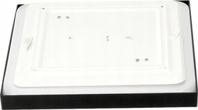 Stropné LED svietidlo do panela 2xe27 = 20w + žiarovky súčasťou balenia