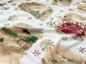 Áčko a.s. Ružomberok Flanelové obliečky Pieniny Bordo