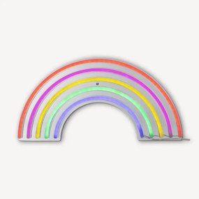 Atmosphera - LED neónová nástenná dekorácia RAINBOW LED/5V