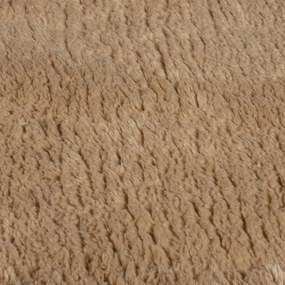 Hnedá syntetická kožušina 160x230 cm Faroe Wool Look Fur – Flair Rugs