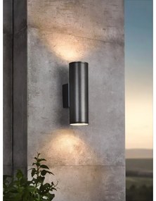 Eglo 94103 - LED vonkajšie osvetlenie RIGA 2xGU10/3W/230V