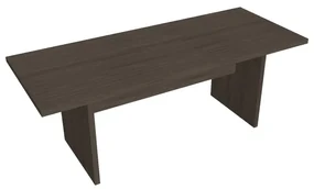 Rokovací stôl Verno 200 x 80 cm, dub antracit