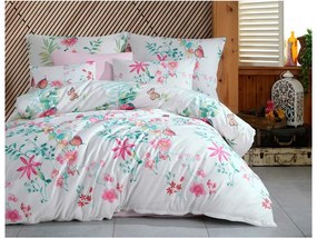 Ružové bavlnené obliečky na posteľ Vitalis Rozmer: 1x70x90 / 1x140x200 cm