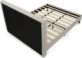 Manželská posteľ béžová 160x200 cm BED-M160 CRM2