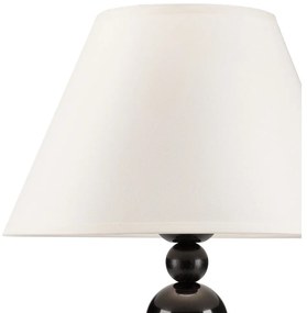 Čierna stolová lampa - LAMKUR