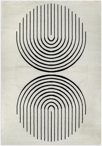 Dekorstudio Koberec do obývačky AURRA1, krémový Rozmer koberca: 140x190cm
