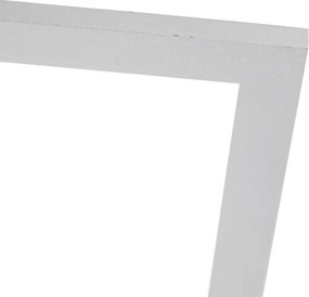 Oceľové stropné svietidlo 80 cm vrátane LED s diaľkovým ovládaním - Live