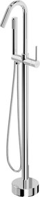 Mexen Gaja, voľnestojaca vaňová batéria, chrómová, 75333-00