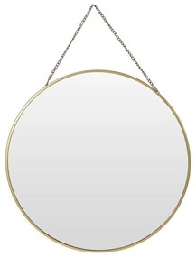 Závesné zrkadlo Glamour, zlaté