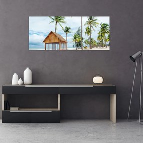 Obraz - Pláž (120x50 cm)
