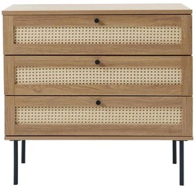 Dizajnová komoda Lakshmana 80 cm prírodný dub