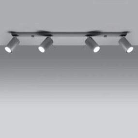 Sollux SL.0453 - Stropné bodové svietidlo RING 4xGU10/10W/230V