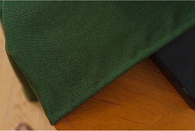 Záves OXFORD LIGHT 140x250 cm, tmavozelený Zavesenie: Kovové krúžky