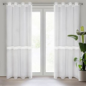 ZÁCLONA SOFI 140 X 260 CM BIELA