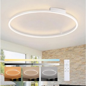 Brilagi - LED Stmievateľné svietidlo PORTOFINO LED/85W/230V pr. 120 cm biela + DO