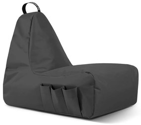 Sivý sedací vak Chill Gamer L – So Soft?