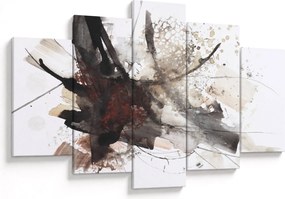 Obraz abstraktné maľby (150x105 cm)