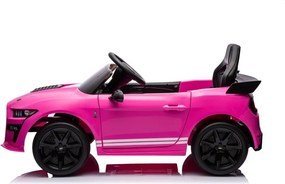 LEAN CARS Elektrické autíčko Ford Mustang GT500 Shelby ružové