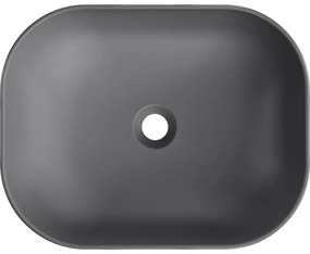 Mexen ROSA umývadlo, 50x40 cm, šedá matná, 21095071