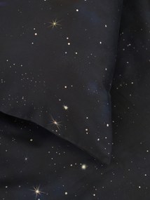 Saténová obliečka na vankúš 40 x 60 cm - Hviezdna obloha