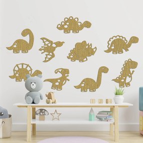 Dekorácia do izby dinosaury - JURARA: Preglejka Topoľ - Honey 3071 S 4506-97128 PR0472